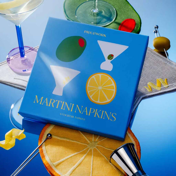 Linen Cocktail Napkin Sets