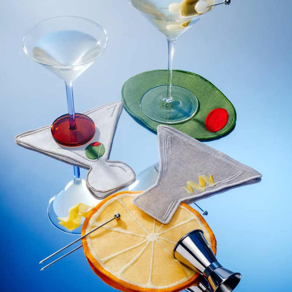 Linen Cocktail Napkin Sets