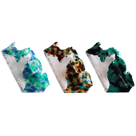 Michigan Silhouette Hair Claw Patterns