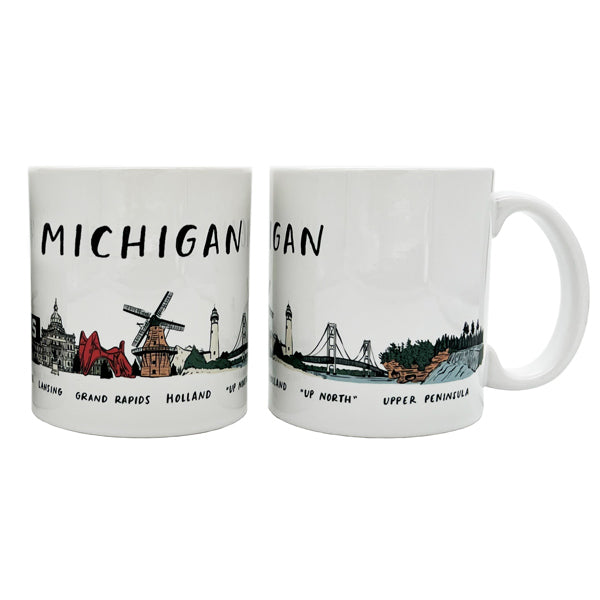 Michigan Skyline Mug