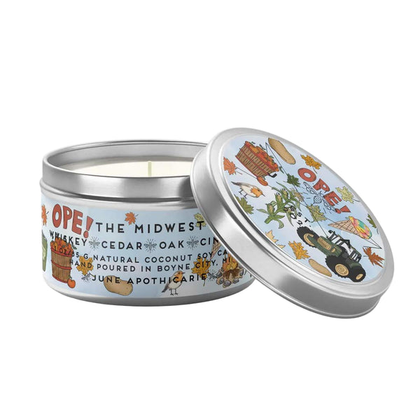 Michigan Travel Candle