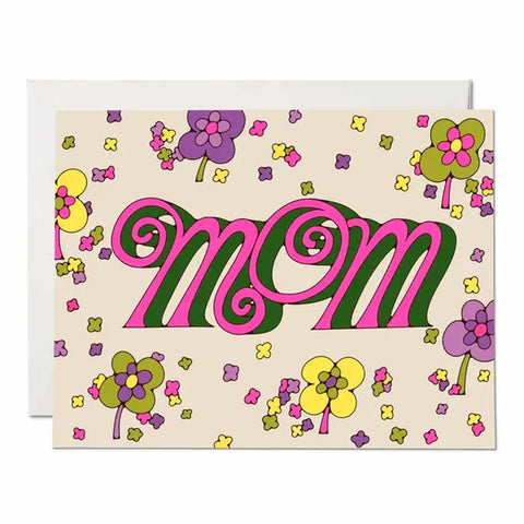 Cheerful Mom Mother's Day Card
