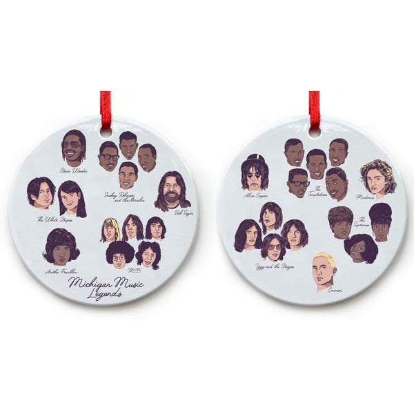 Ceramic Local Love Ornaments