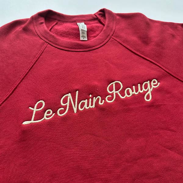 Nain Rouge Embroidered Crewneck Sweatshirt