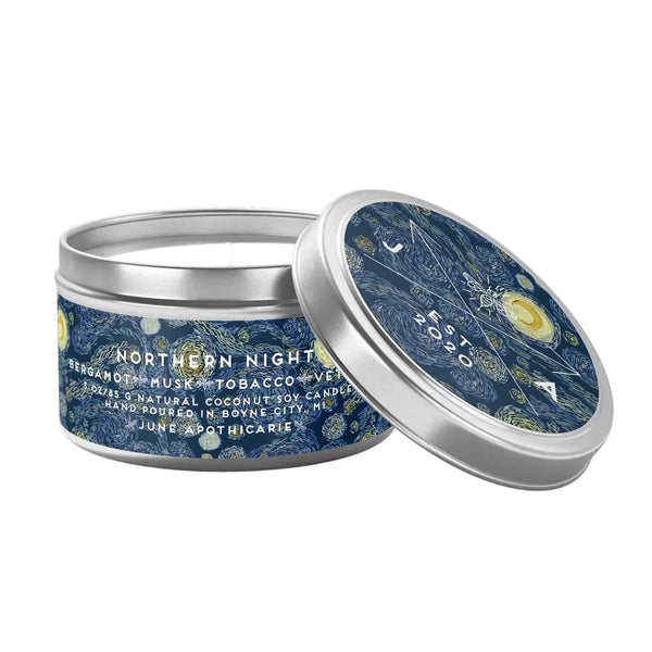 June Apothicarie Tin Travel Candle - 4oz