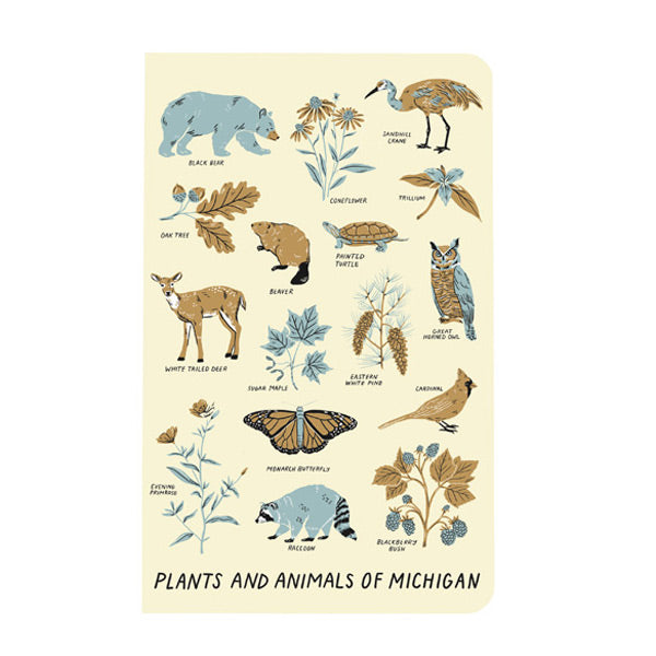 Animals and Plants of Michigan Notebook