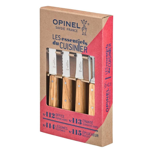 "Les Essentials" Set of 4 Knives