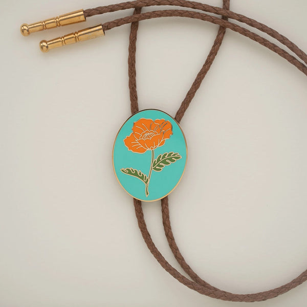 Tiny Deer Bolo Tie