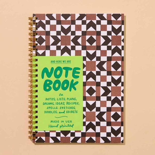 And Here We Are Spiral Notebooks