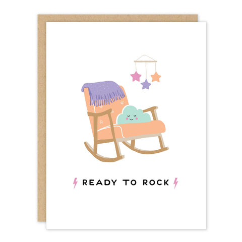 Ready to Rock Baby Card
