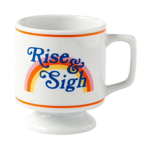 Rise & Sigh Pedestal Mug
