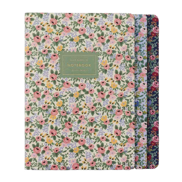 Stitched Notebooks Set of 3