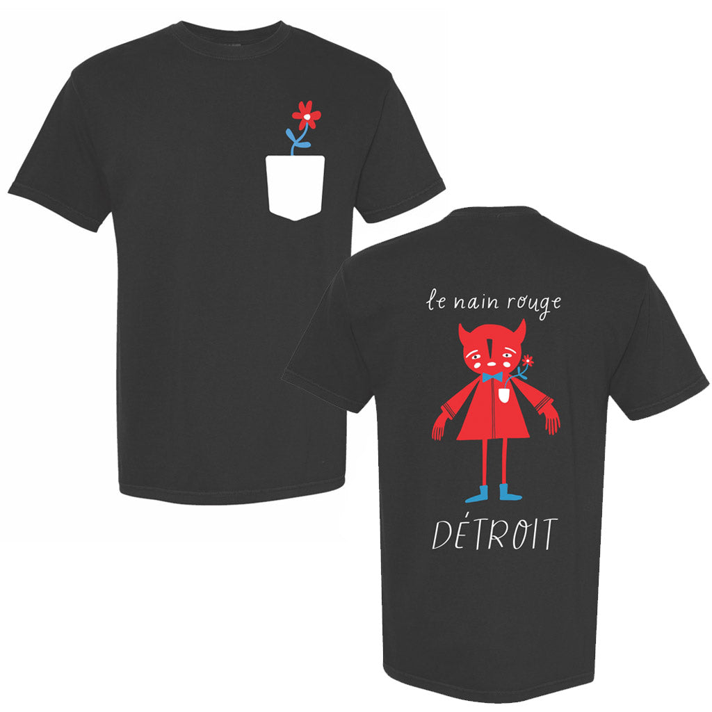 Nain Rouge 2026 Flower T-Shirt by Sammy Pfaff
