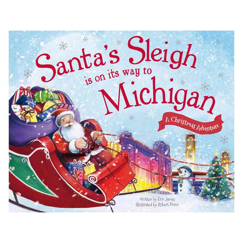 Santa's Sleigh Is On It's Way To Michigan