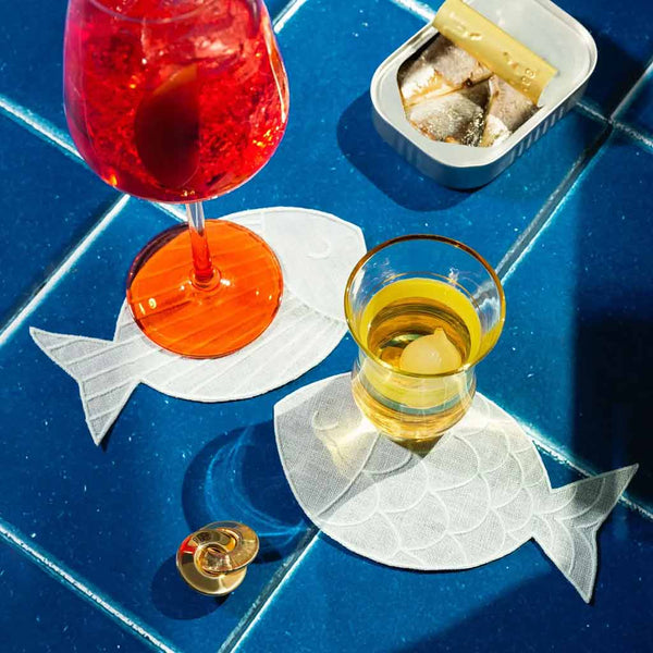Linen Cocktail Napkin Sets