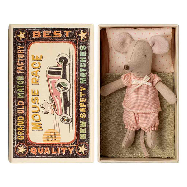 Little Sister Mouse Matchbox