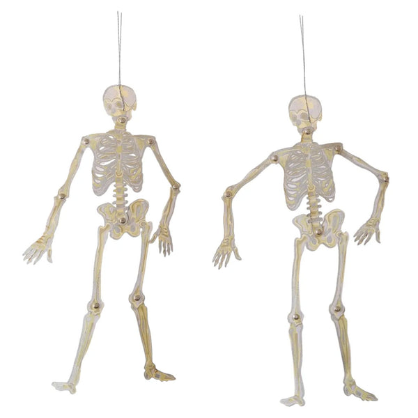 Dancing Skeletons Paper Ornaments