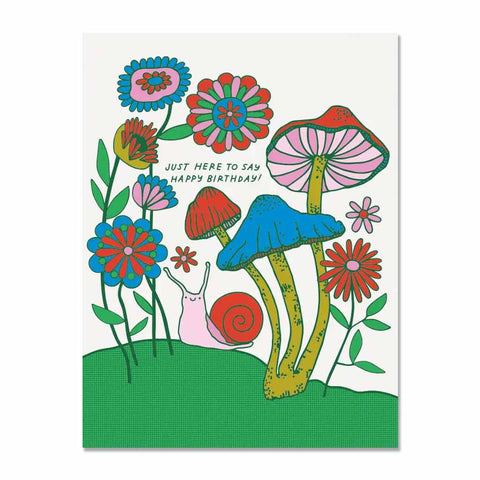 Snail Bday Card