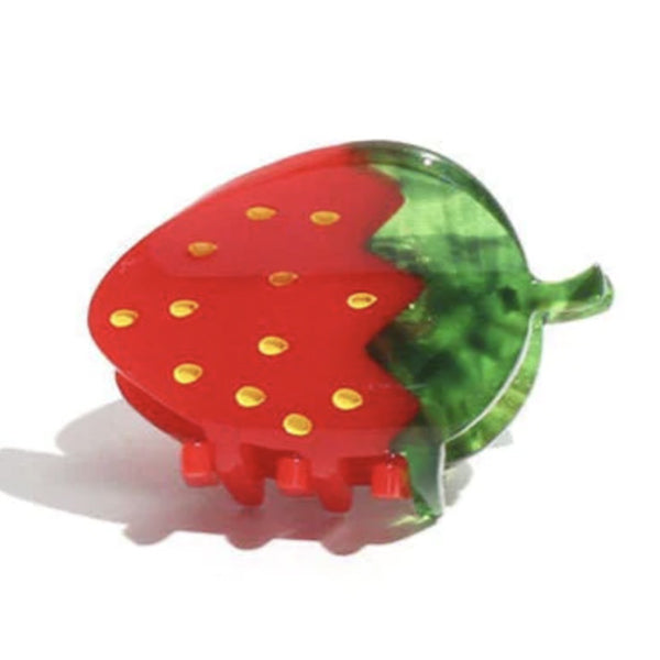 Mini Strawberry Hair Claw