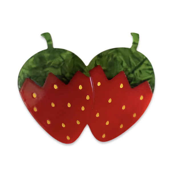 Strawberries French Barrette