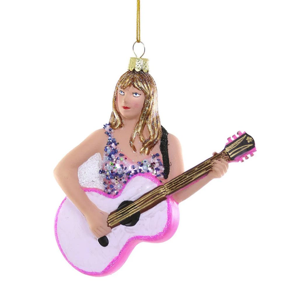 Taylor Swift With Guitar Ornament