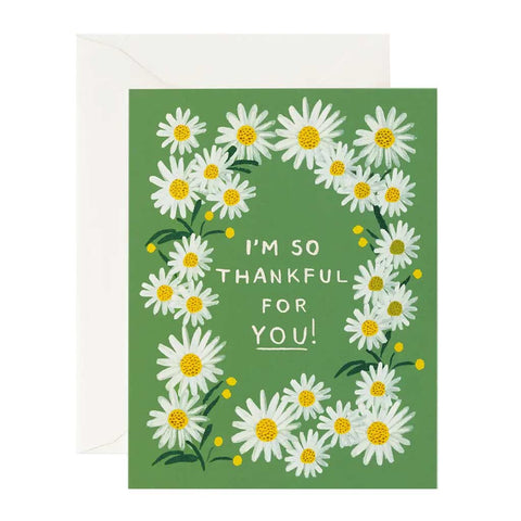 Daisies Thankful for You Card