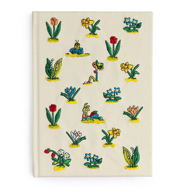 3P4 Embroidered Journal