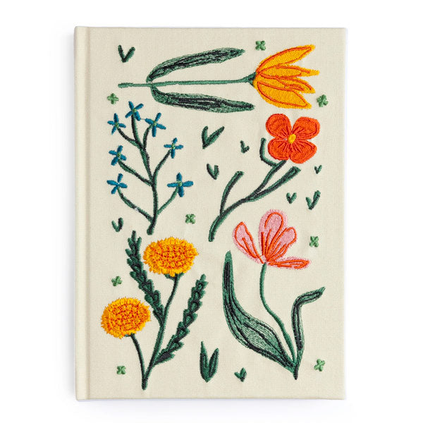 3P4 Embroidered Journal