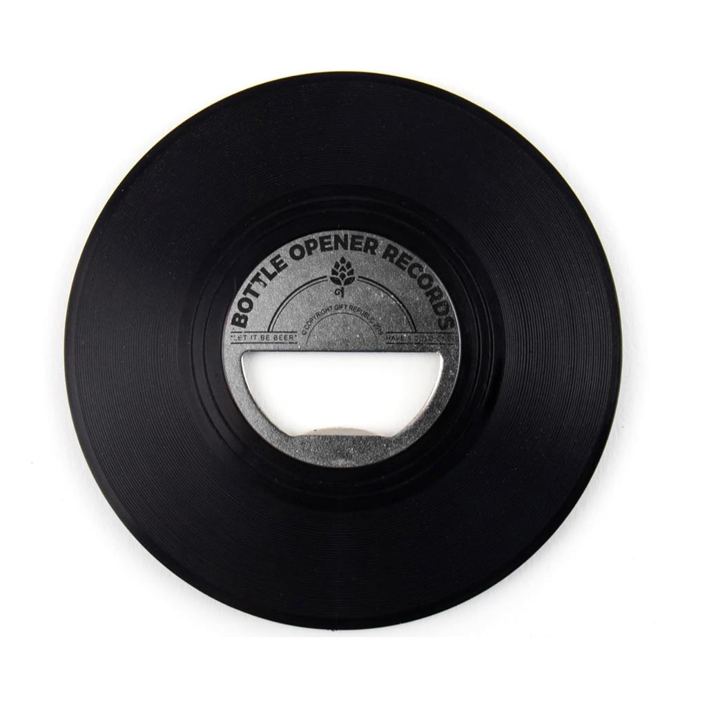 Vinyl Record Bottle Opener