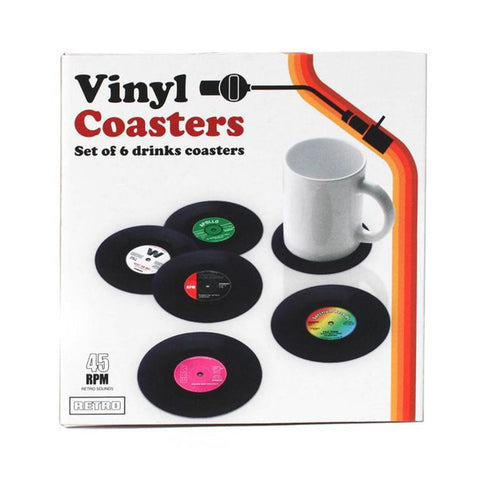 Novelty Vinyl Coasters
