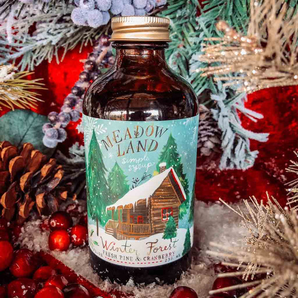 Meadowland Winter Simple Syrup