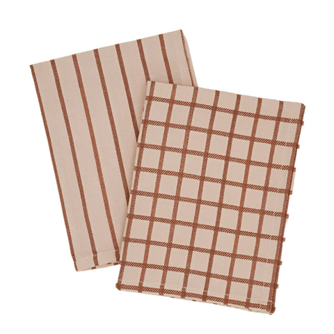 Essential Yarn Dyed Dish Towel - Set of 2