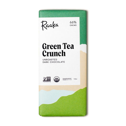 Green Tea Crunch Chocolate Bar