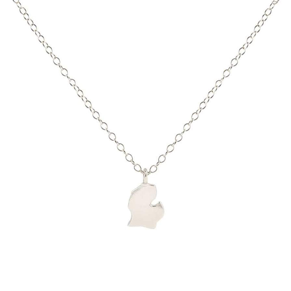Michigan Solid Charm Necklace