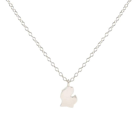 Michigan Solid Charm Necklace
