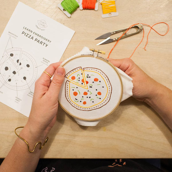 Embroidery Craft Kits - City Bird 