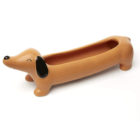 Daisy the Dachshund Planter