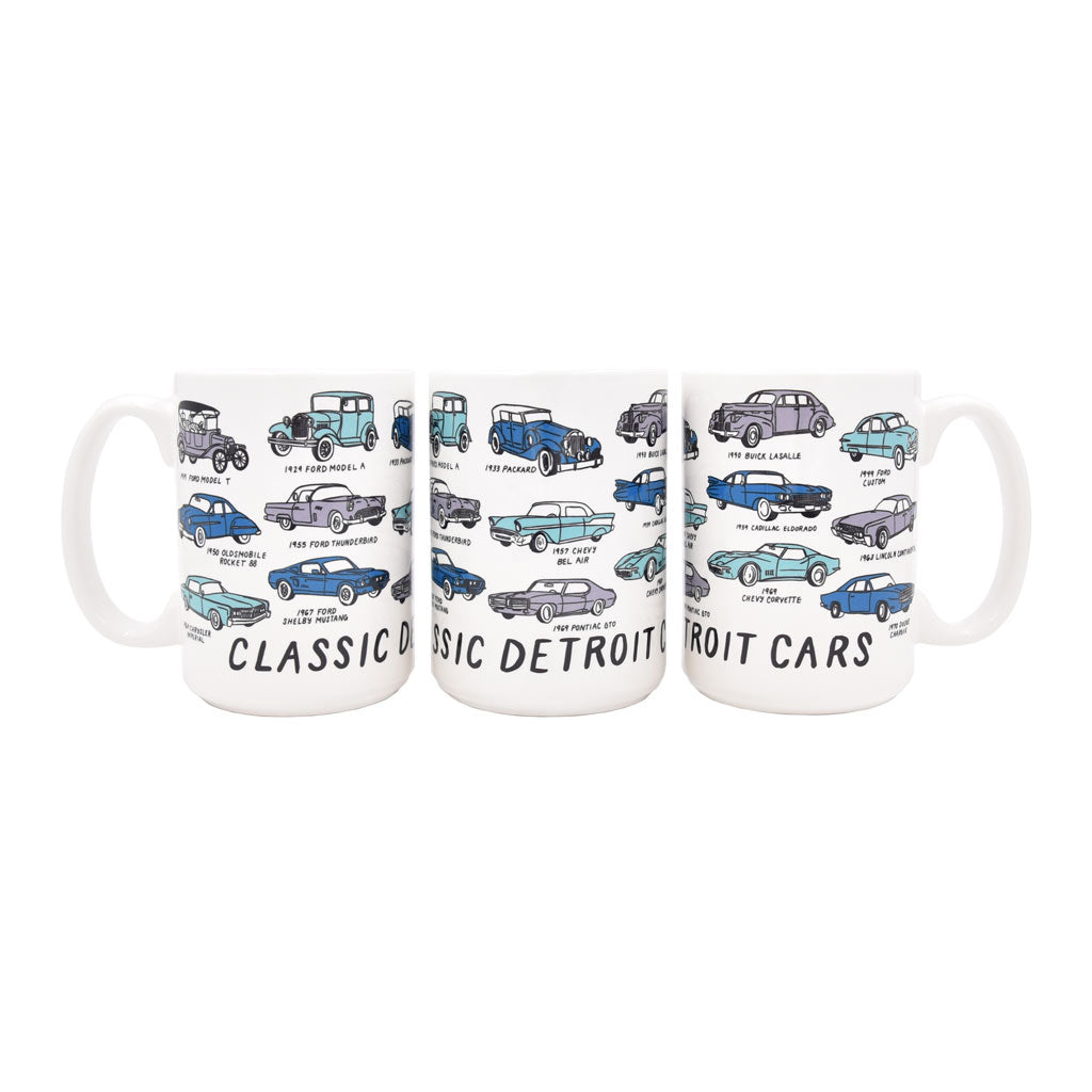 Detroit Classic Cars Mug