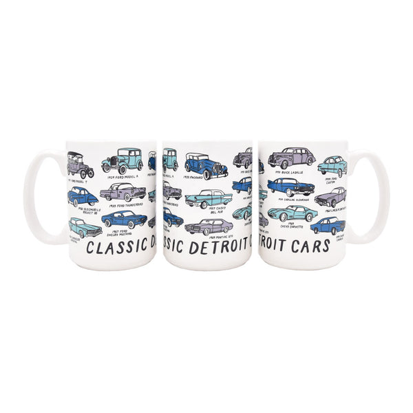 Detroit Classic Cars Mug - City Bird 
