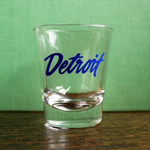 Detroit Shot Glass - City Bird 