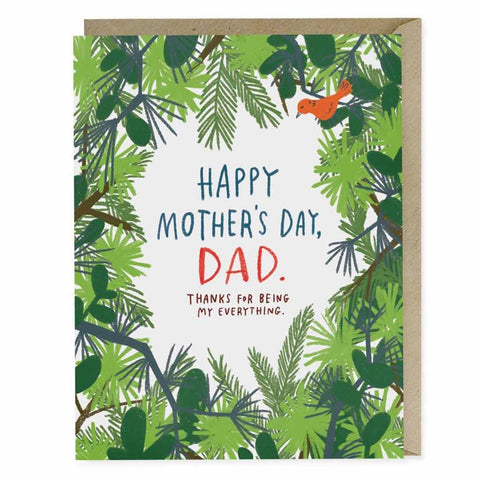 Mother's Day Dad Card
