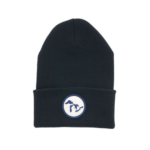 Great Lakes Patch Knit Beanie - City Bird 