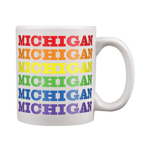 Michigan Rainbow Mug