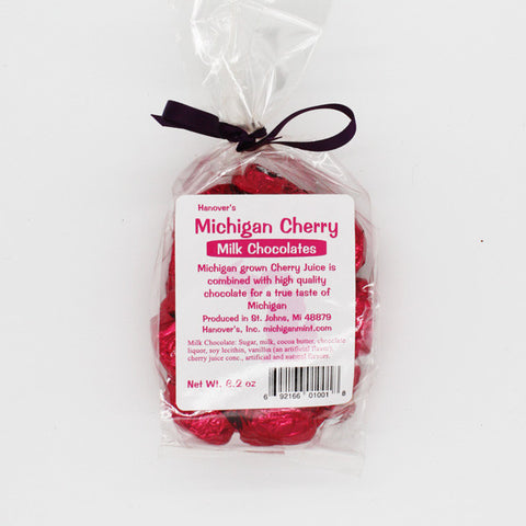 Michigan Cherry Milk Chocolates - City Bird 