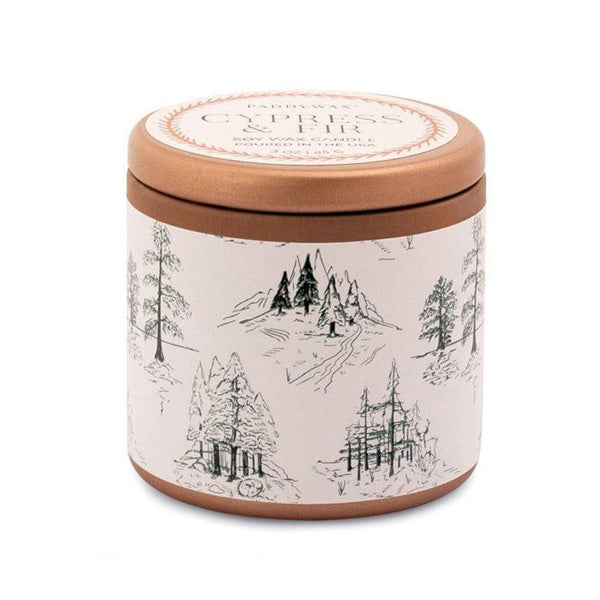 Cypress Fir 3 oz Copper Tin