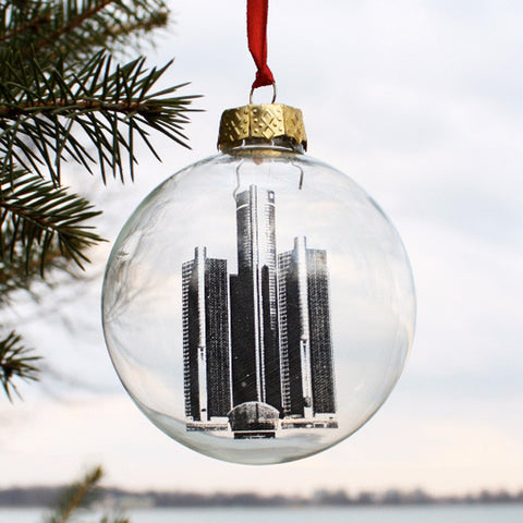 Renaissance Center Holiday Ornament - City Bird 