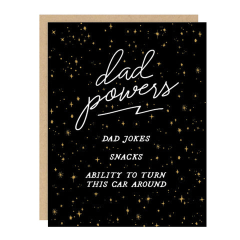 Dad Powers Card - City Bird 