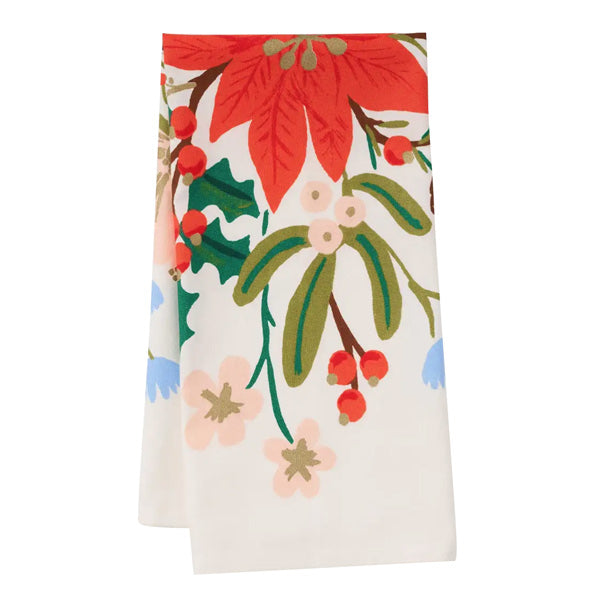 Holiday Bouquet Tea Towel