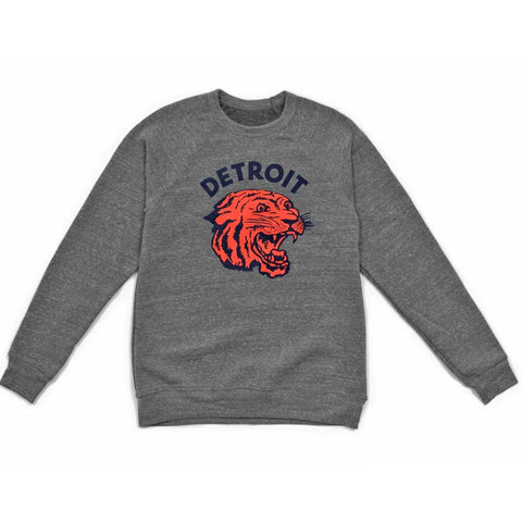 Vintage Detroit T-shirt 313 Crewneck Michigan Gift Detroit 