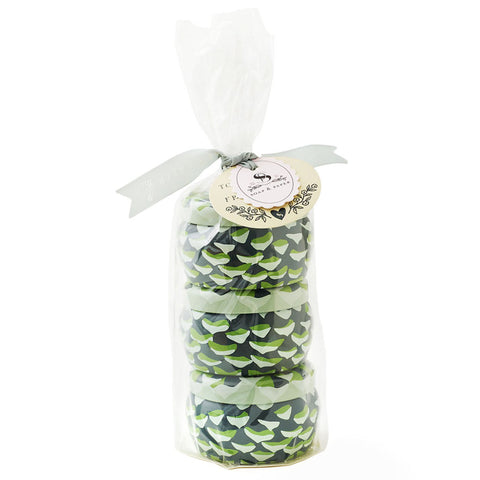 Roland Pine Small Tin Soy Candle Trio Gift Set